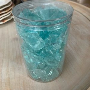 Pottery Barn sea-glass vase filler